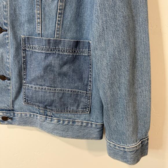 Levi's Men's Altered Trucker Jean Jacket XXL Cotton RARE HTF Blue Denim - Picture 10 of 10